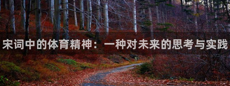 熊猫体育网址：宋词中的体育精神：一种对未来的思考与实践