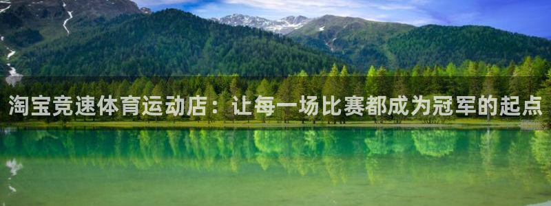 熊猫体育官方网站：淘宝竞速体育运动店：让每一场比赛都成为冠军的起点