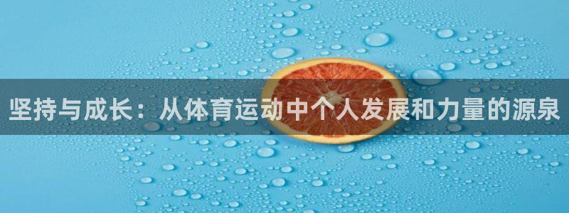 熊猫体育文化有限公司：坚持与成长：从体育运动中个人发展和力量的源泉